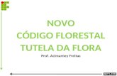 NOVO CÓDIGO FLORESTAL TUTELA DA FLORA Prof. Acimarney Freitas.