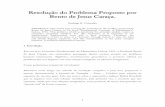 Resolução do Problema Proposto por Bento de Jesus Caraça - Rodrigo R. Gonçalez