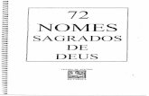 72 NOMES SAGRADOS DE DEUS