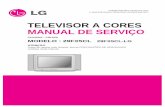 MANUAL DE SERVIÇO DA TV 29FXCL DA LG