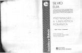 Preparação à linguística românica - Silvio Elia