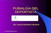 Www.deporteymedicina.com.ar PUBIALGIA DEL DEPORTISTA DR. CARLOS BENÍTEZ FRANCO.