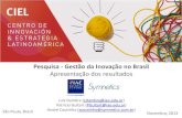 Gestao da Inovação Brasil - Pesquisa Symnetics / IAE Business School 2013