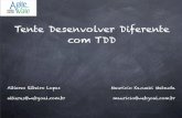 Tente desenvolver diferente com TDD