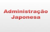 Administração japonesa