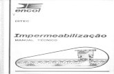 ENCOL - 28 - Impermeabilização - Manual Técnico