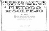 08. MÉTODO DE SOLFEJO - Frederico do Nascimento & José Raymundo da Silva