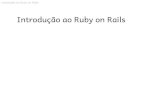 Introdução ao Ruby on Rails