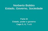 Bobbio - Estado, Governo e Sociedade - BH0101 - Estado e Relações de Poder - UFABC