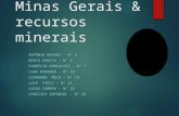 Minas Gerais & Recursos minerais