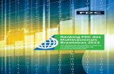 Ranking FDC das Multinacionais Brasileiras 2013