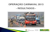 Operação carnaval 2013 - Polícia Rodoviária Federal