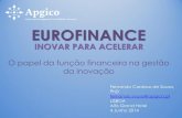 EUROFINANCE- INOVAR PARA ACELERAR - O papel da função financeira na gestão da inovação