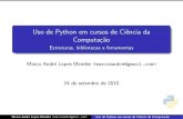 Python em um curso de Cincia da Computa§£o - CALCOMP - FURB - 2010