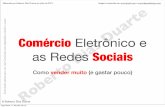 Palestra: Comércio Eletrônico e as Redes Sociais