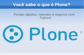 Você sabe o que é Plone?