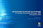 Fiesp - Encontro Internacional de Energia - Agenda Positiva do Mercado