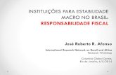 Institutions for macro stability in Brazil