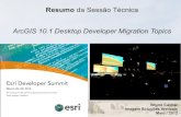 Resumo Sessão Técnica "ArcGIS 10.1 Desktop Developer Migration Topics" do ESRI DevSummit2012