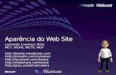 ASP.NET - Aparncia do WebSite