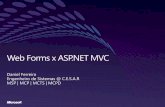 ASP.NET WebForms x ASP.NET MVC