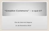 Creative commons  dia da internet segura