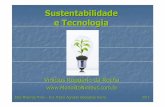 Sustentabilidade e tecnologia