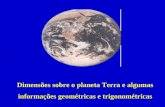 Cartografia   aula 3 - dimensões do planeta terra