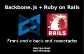 Backbone.js + Rails - Front-end e back-end conectados
