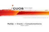 MySQL e Oracle - GUOB Tech Day 2012