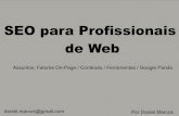 Seo para profissionais Web