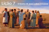 [EBD Maranata] Revista Ensinos de Jesus | Lição 7  - O ensino de Jesus sobre a avareza | 29/05/11