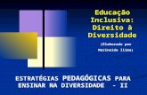 Estratégias para se educar na diversidade