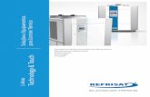 REFRISAT - Catalogo Área de Plástico - Chillers, Resfriadores de Líquido, Termorreguladores, dentre outros produtos.