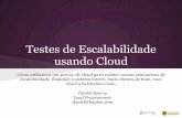 Testes de escalabilidade usando cloud