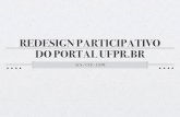 Proposta de Design Participativo do Portal UFPR