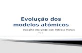 Evolução dos modelos atómicos