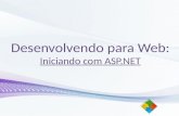 Iniciando com ASP.NET