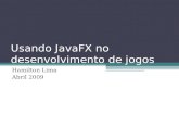 Usando JavaFx No Desenvolvimento De Jogos