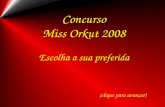 Concurso Miss Orkut 2008