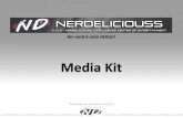 Media kit  - Nerdeliciouss.com