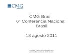 Abertura da 6a. Conferência Nacional do CMG Brasil, por João Natalino