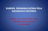 Expansão Romano/Latina pela geografia histórica