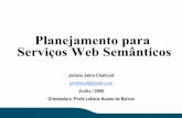 Planejamento para Serviços Web Semânticos