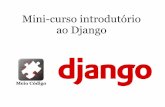Mini curso introdutório ao Django