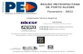 PED - Pesquisa de Emprego e Desemprego - REGIÃO METROPOLITANA DE PORTO ALEGRE Fevereiro - 2012