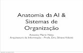 A anatomia da Arquitetura da Informação e Sistemas de Organização