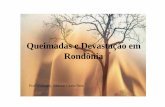 Queimadas e DevastaçãO em Rondônia