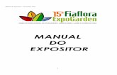 15ª Fiaflora Expogarden - Manual do Expositor