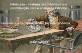 Lavoisier e a constituição da química moderna